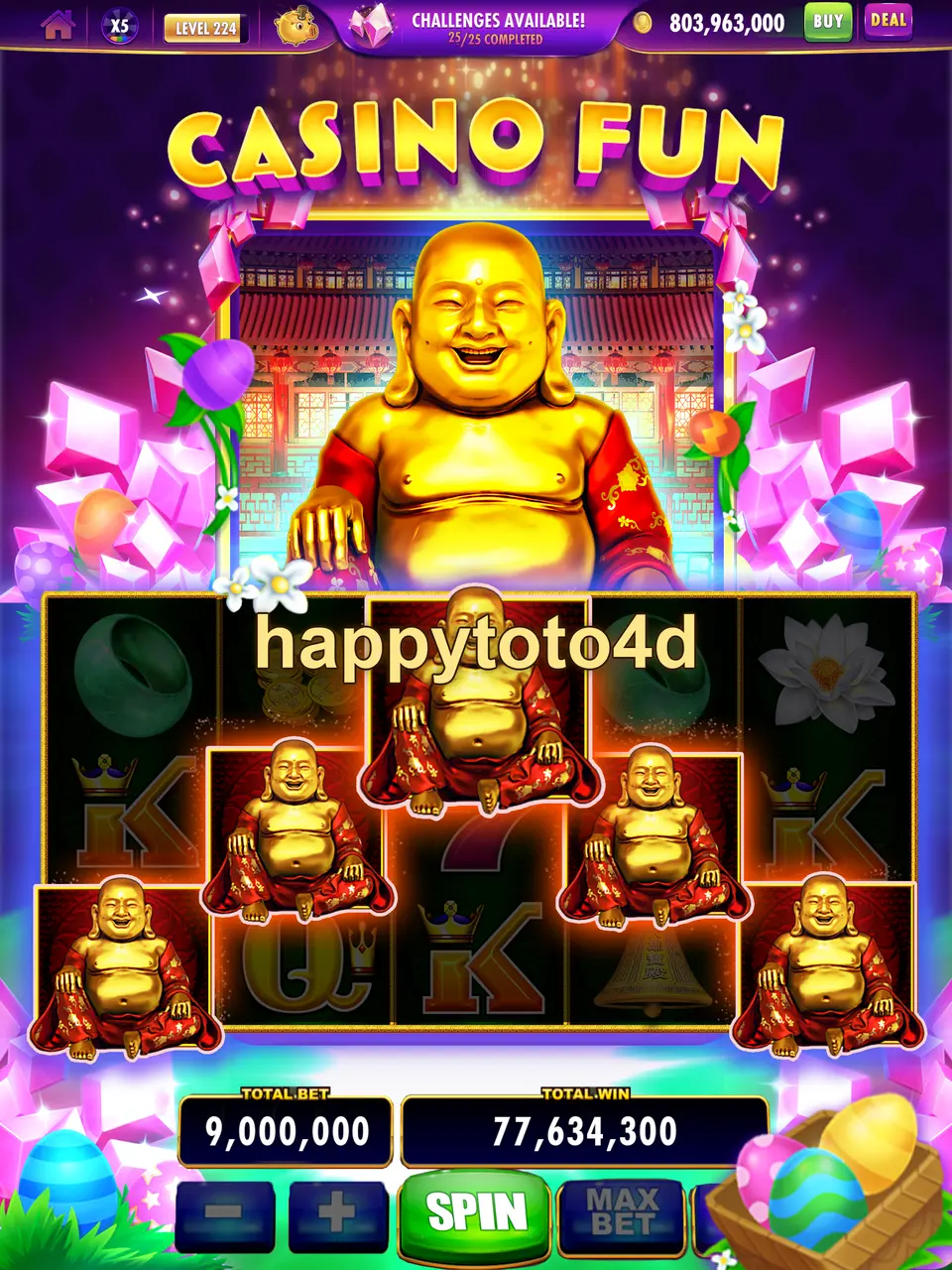happytoto4d Tangkapan Layar - APK Resmi